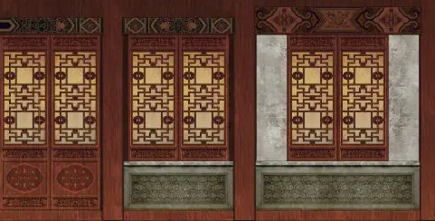 黔西南隔扇槛窗的基本构造和饰件