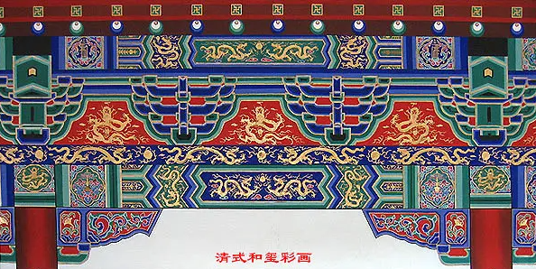 黔西南中国建筑彩画装饰图案